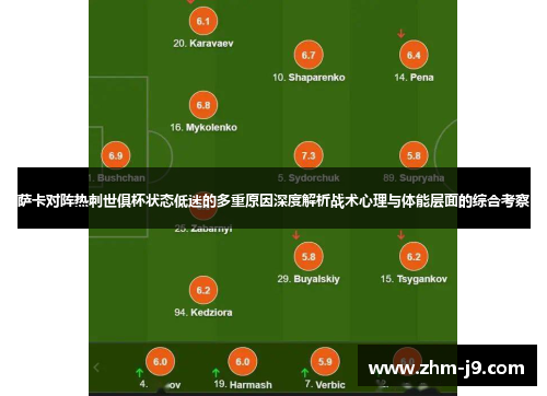 萨卡对阵热刺世俱杯状态低迷的多重原因深度解析战术心理与体能层面的综合考察